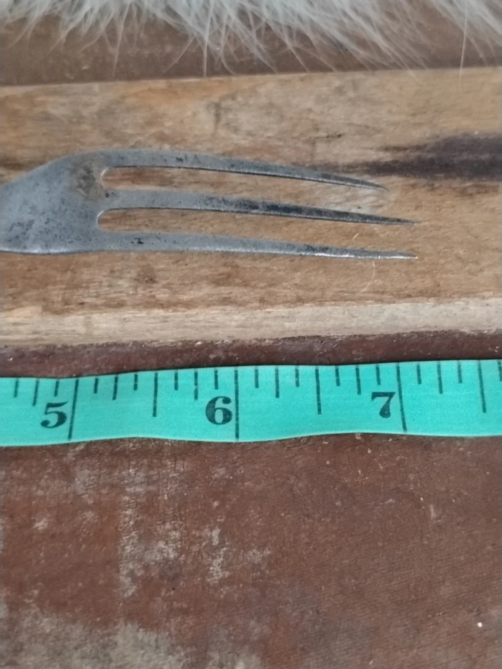 Vintage Black-Handled Carving Fork